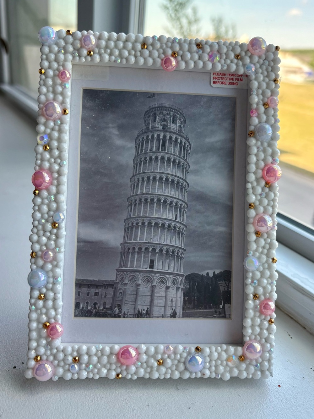 Custom Bedazzled 4x6 Picture Frame